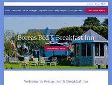 Tablet Screenshot of boreasinn.com